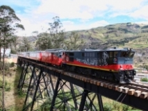Imagen Tren Puente Negro - Alausí